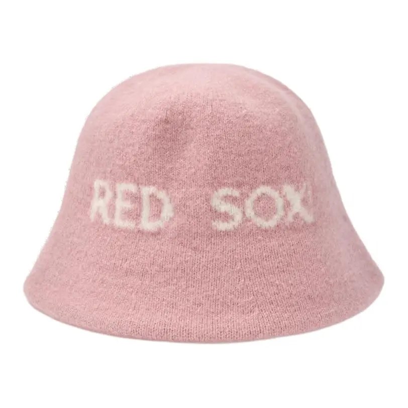 MLB Nylon Wool Beanies Women's Pink