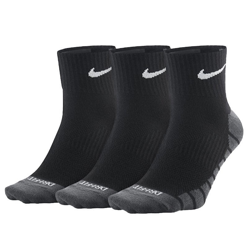 Nike Crew Socks Unisex 3 Pack Black
