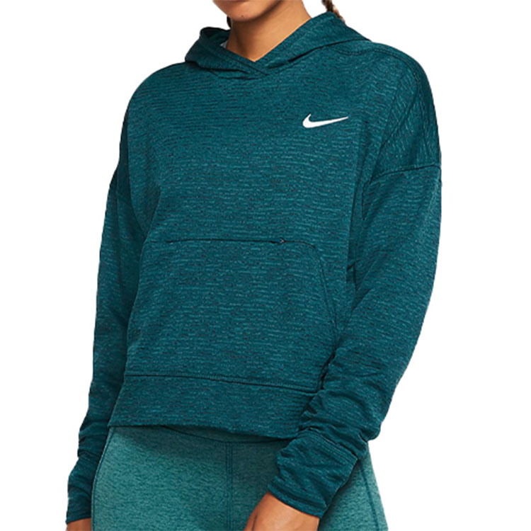 Женское худи Nike Therma Element (темно-синее) — фото 4
