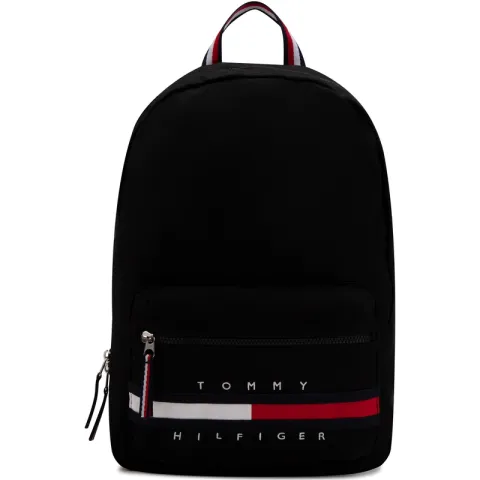 Tommy Hilfiger Cotton Backpack Men's Black