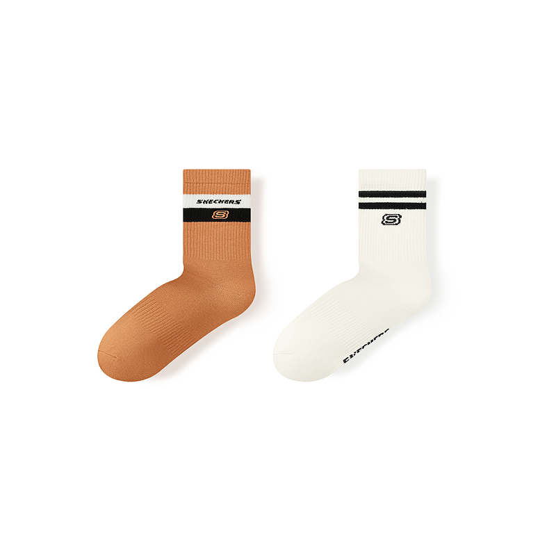 Skechers Colorful Crew Socks Unisex 2 Pack