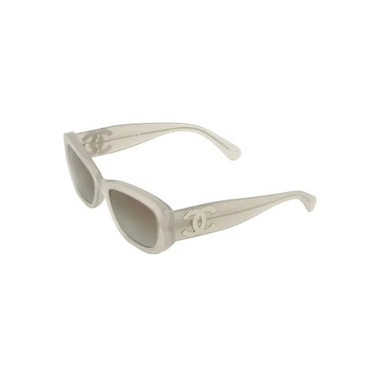 CHANEL Rectangular Sunglasses Unisex