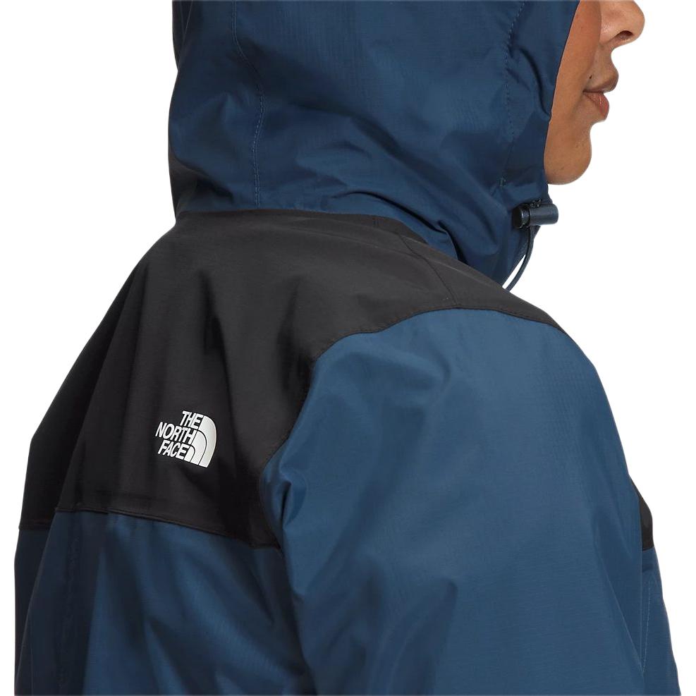 Женские куртка The North Face (сине-черная) — фото 5