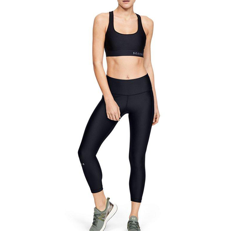 Женские штаны Under Armour HeatGear® Armour High-Rise (черные) — фото 5