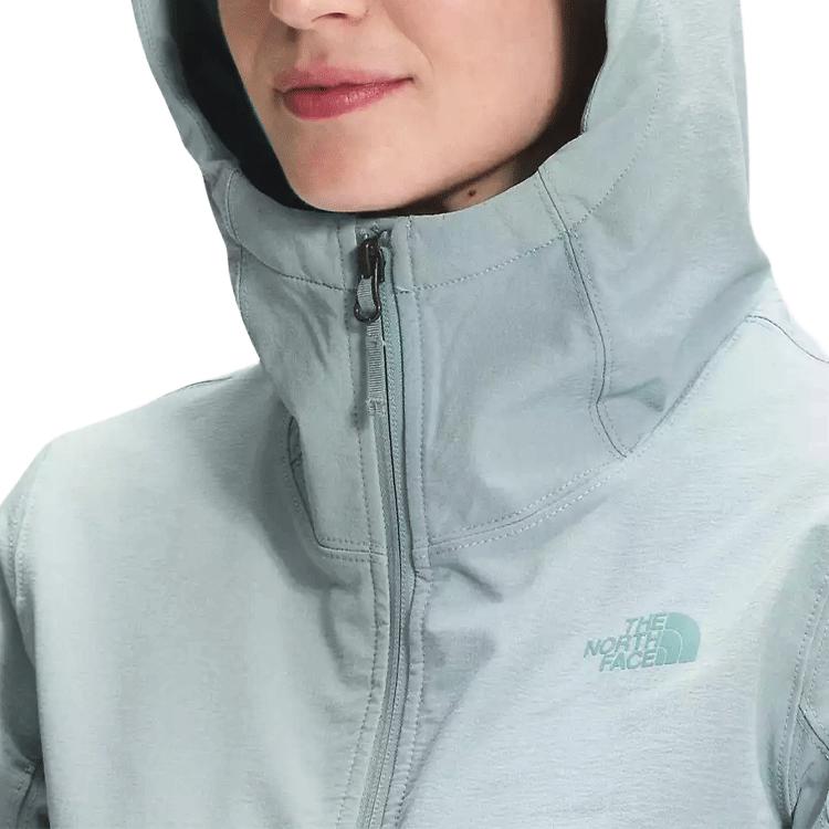 Женская куртка The North Face Logo (мятная) — фото 4