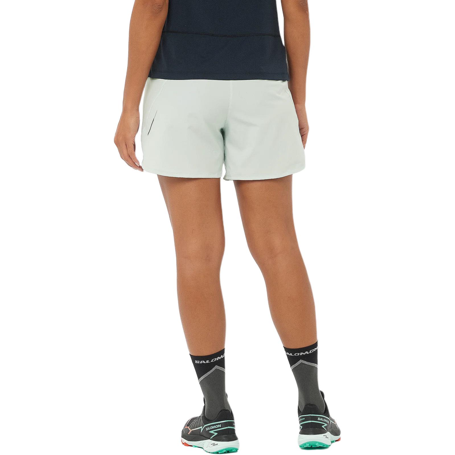 SALOMON CROSS 5′ Quick Dry Pants Women’s Mist Blue