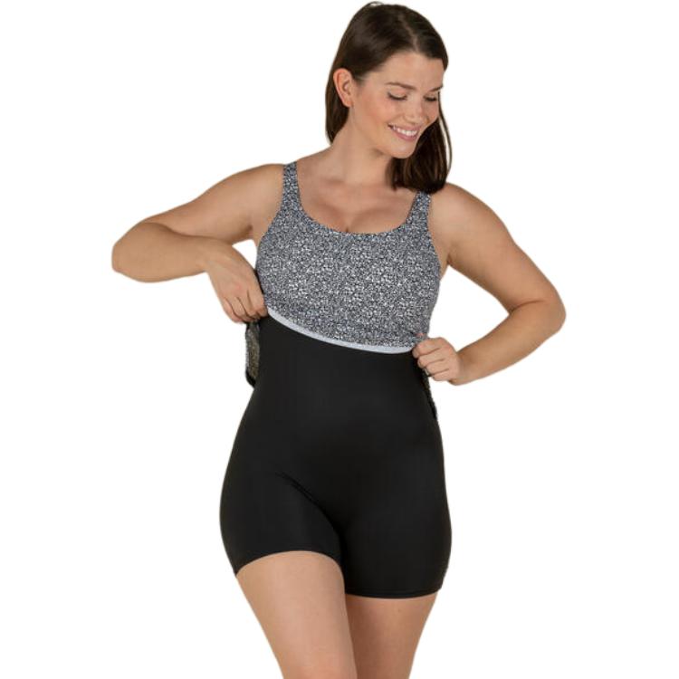 DECATHLON One piece Swimsuit Women’s Black/Black