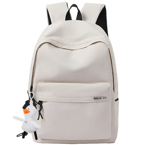 Warrior, capacious universal water repellent fashionable trend laptop, nylon multicoloured backpack for traveling for men and women, for secondary school, for beloved