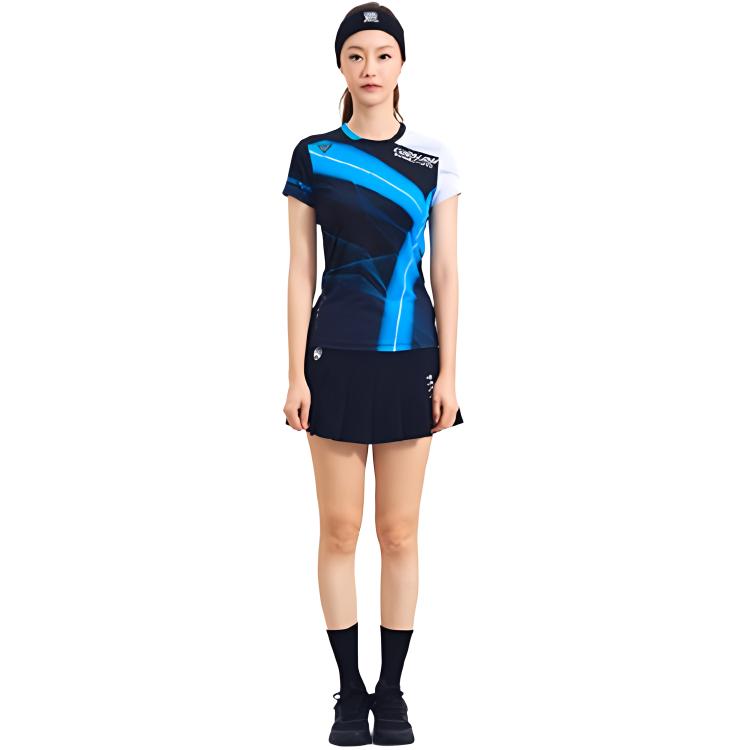CORALIAN Badminton Jersey Women’s Black Blue White