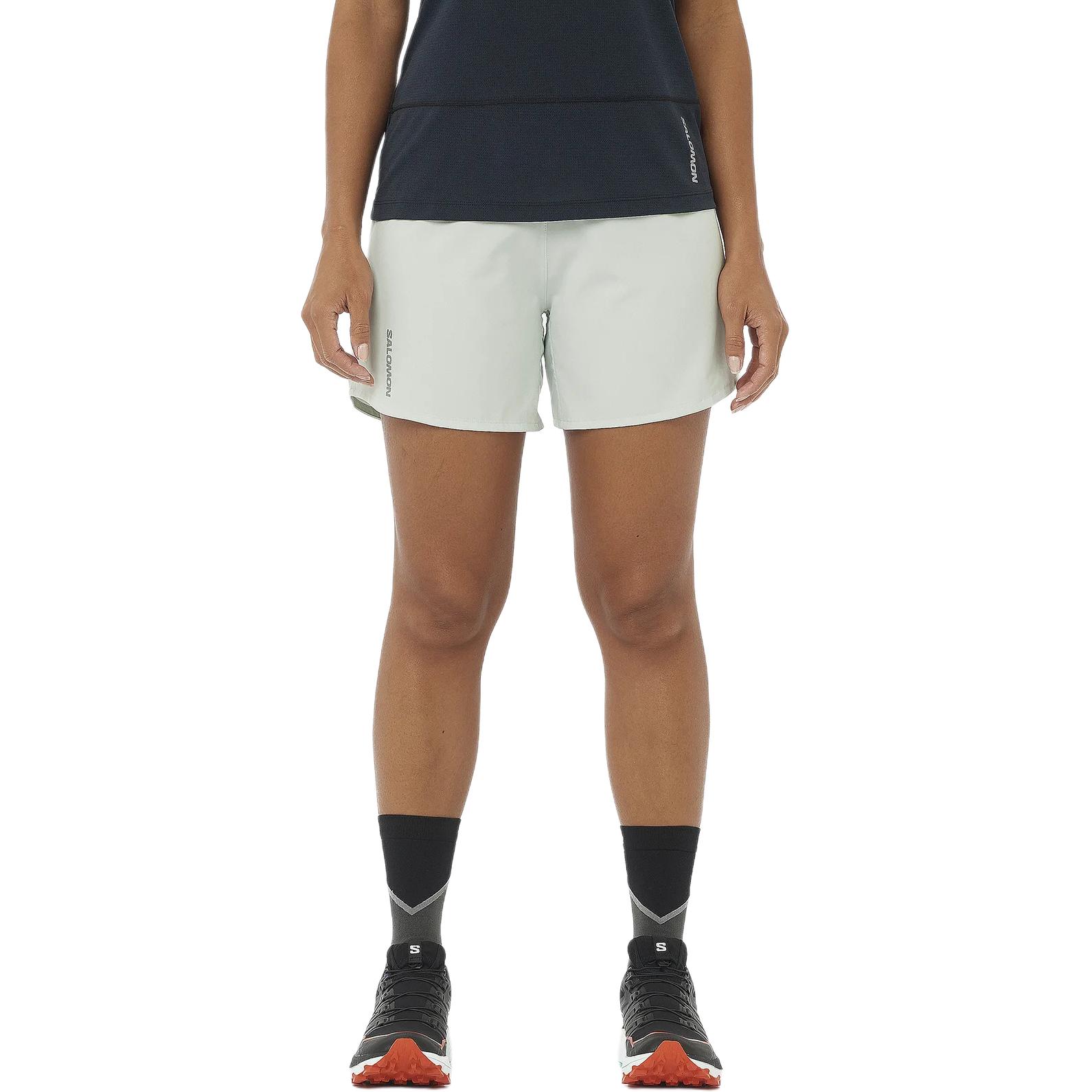 SALOMON CROSS 5′ Quick Dry Pants Women’s Mist Blue