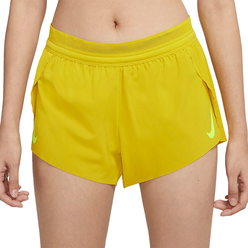 Nike Sports Shorts Women’s Yellow Thin Woven Shorts