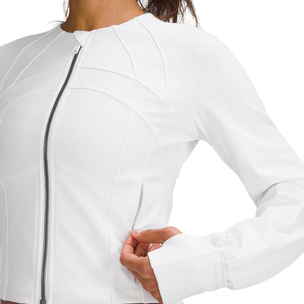 Lululemon Define Cropped Coat Women’s White