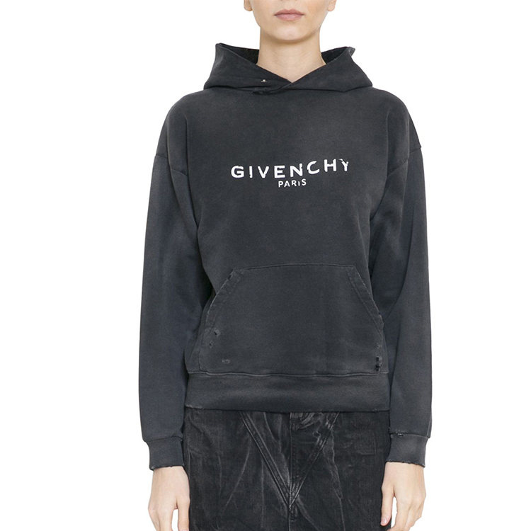 Женское худи Givenchy (черное) — фото 2