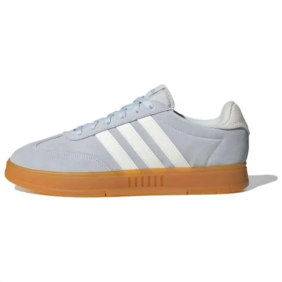 Adidas GRADAS Anti-Slip Wear-Resistant Low-Top Skateboard Shoes Unisex Light Blue