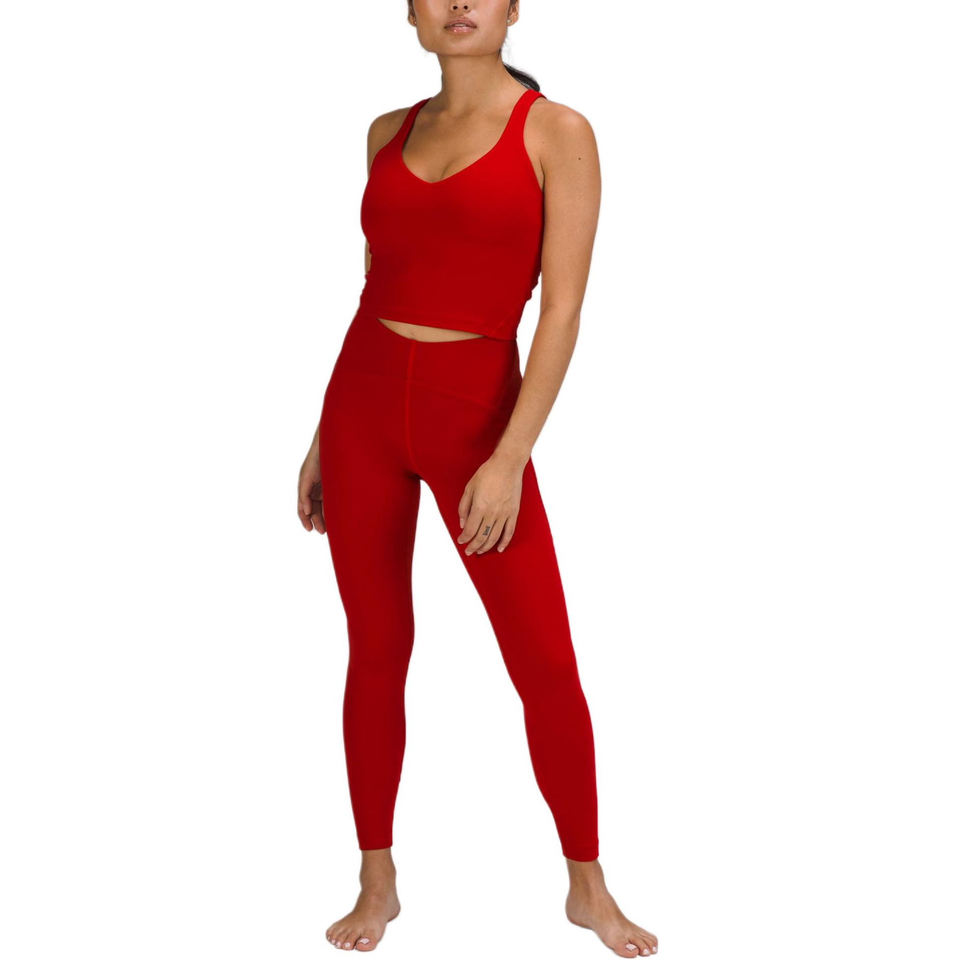 Lululemon InStill Yoga Pants Women’s Red Moderate