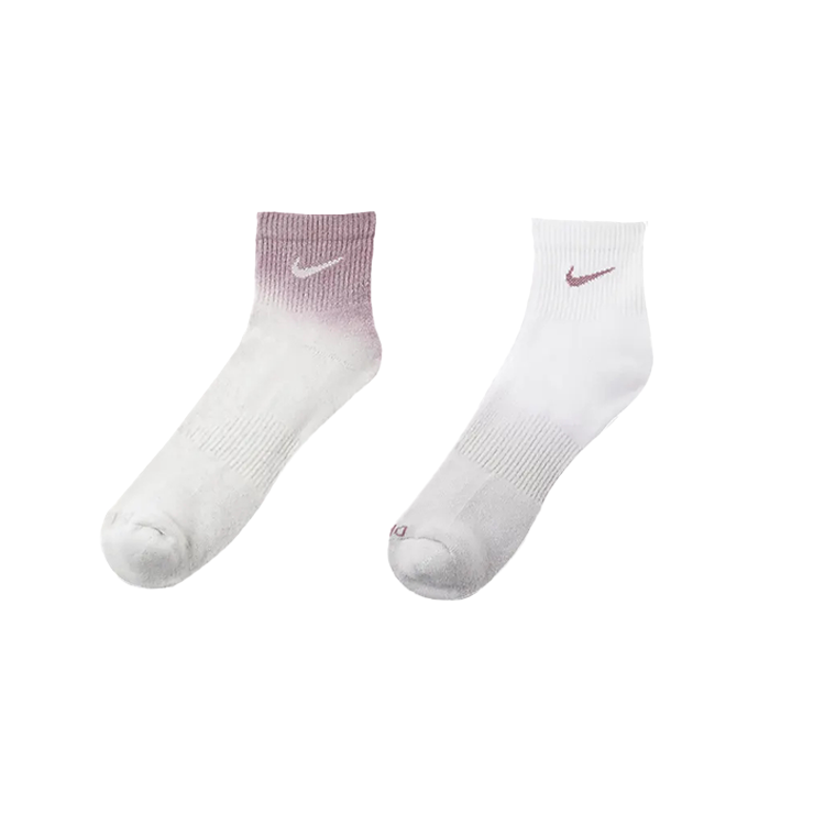 Nike Dri FIT Everyday Plus Ankle Socks Unisex 2 Pack Multicolor