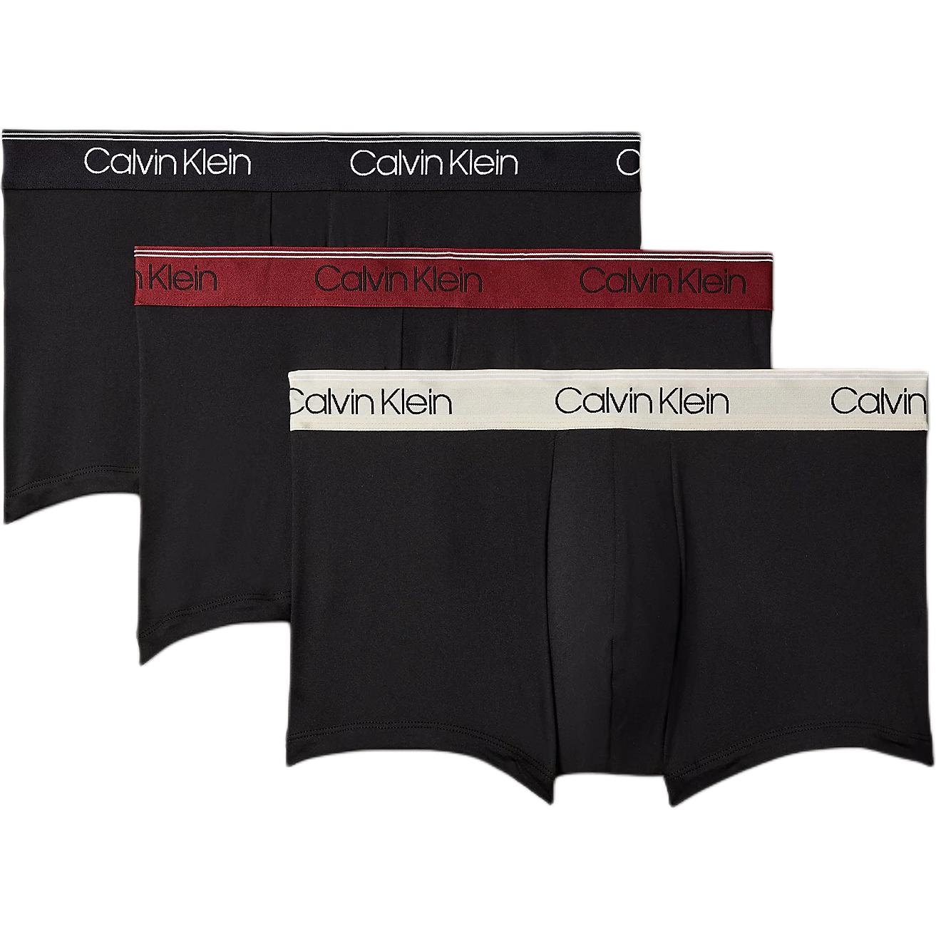 Мужские трусы CALVIN KLEIN 3 пары (черно-серые)