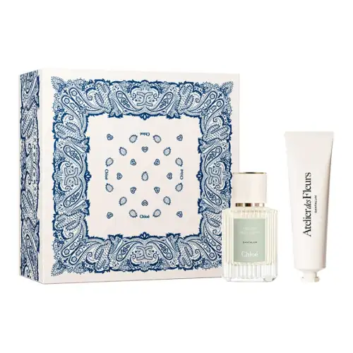 Chloe, perfume sandalwood, cream wooden set, 50 ml, 50 ml