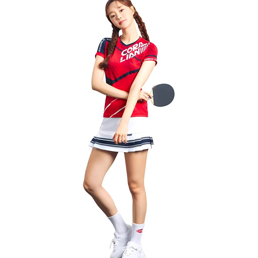 CORALIAN Badminton Jersey Women’s Red