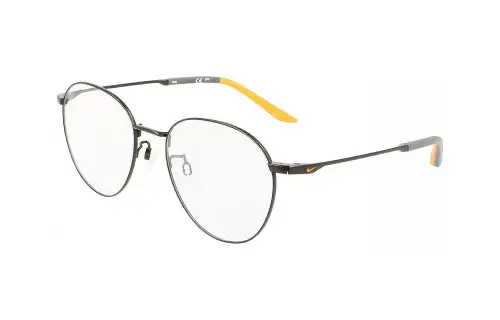 Nike Titanium Alloy Round Eyeglass Frames Men's