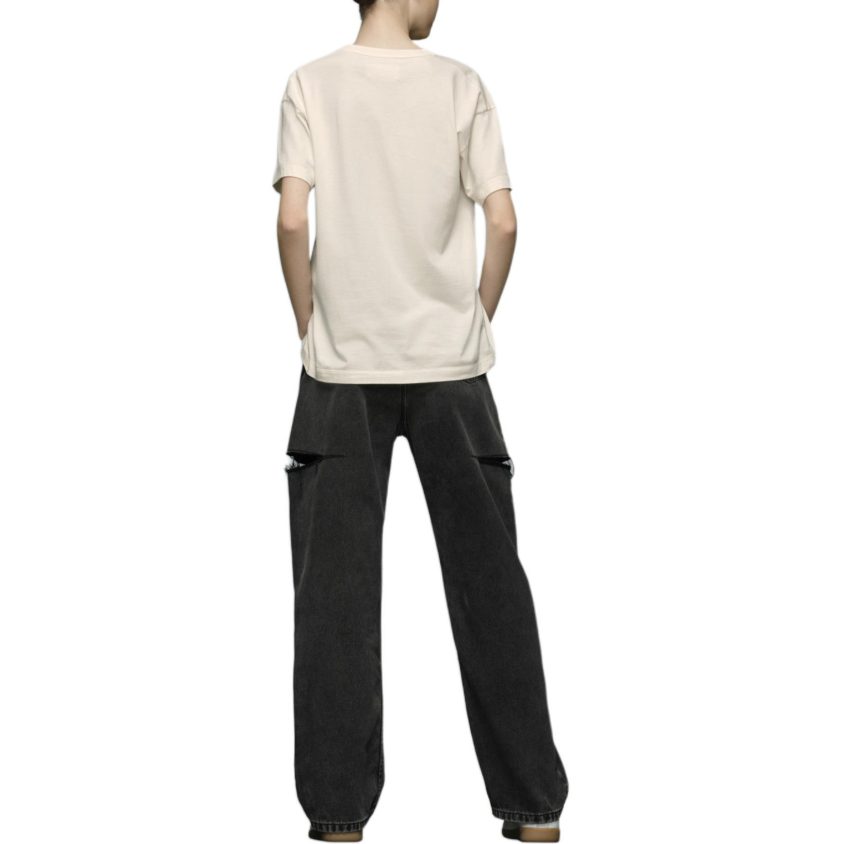 Женская футболка Maison Margiela T-shirt (белая) — фото 5