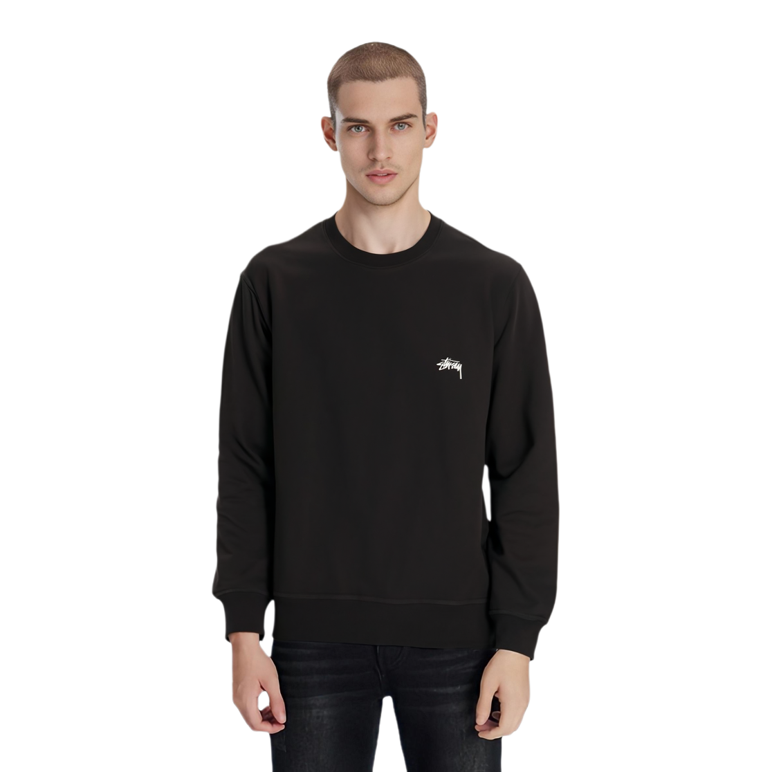 Свитшот Stussy (черный) — фото 3