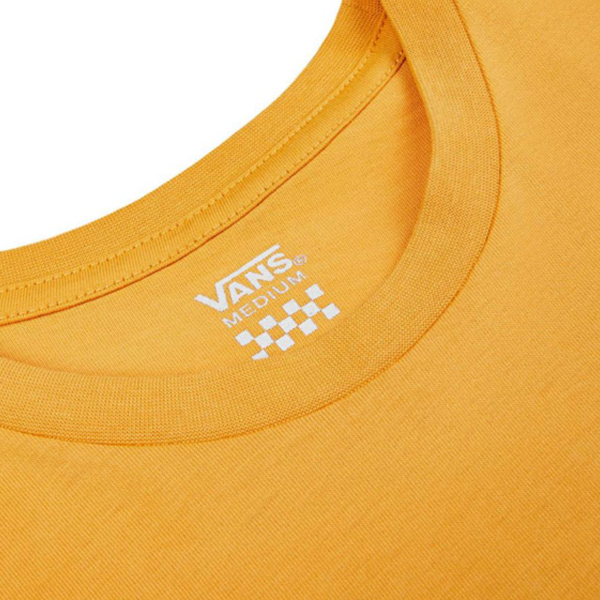 Женская футболка Vans (желтая) — фото 3