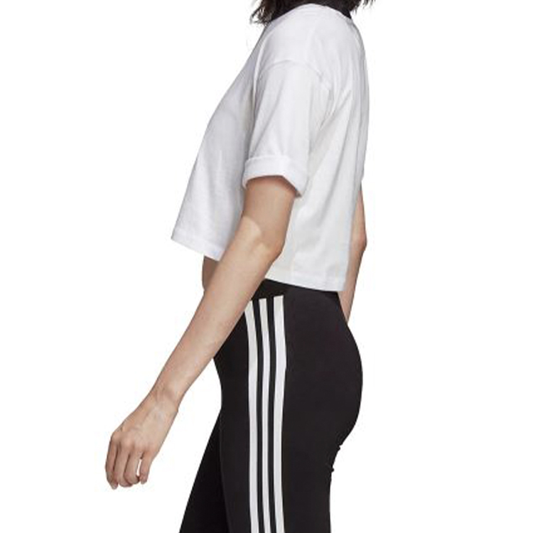 Женская футболка adidas originals Crop Top (белая) — фото 6