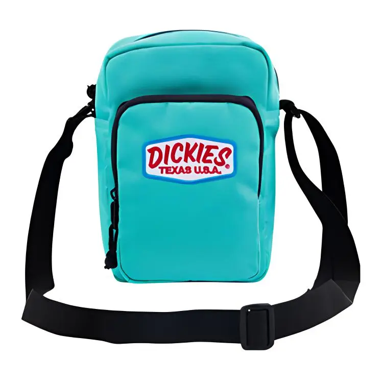 Dickies Minimalist Style Polyester Crossbody Bag Mini Unisex Lake Blue