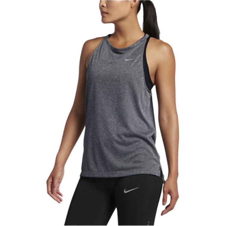 Nike Sleeveless Sports Shirts Women’s Gray Other