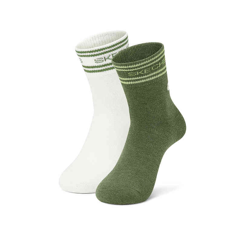 Skechers Crew Socks Unisex 2 Pack