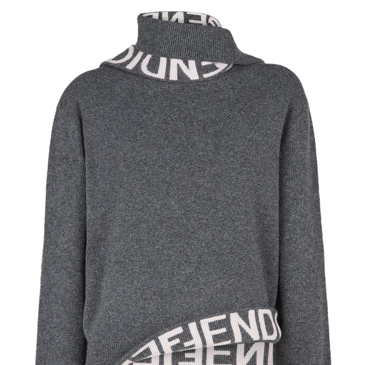 Женский свитер Fendi (мультиколор) — фото 3