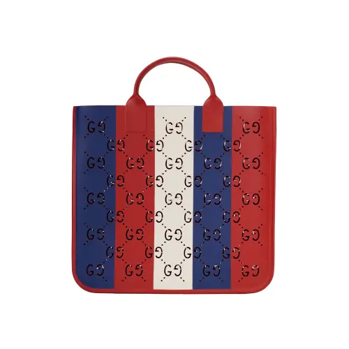 GUCCI Rubber Tote Bag, Shopping Bag, Handbag Kids' Multicolor