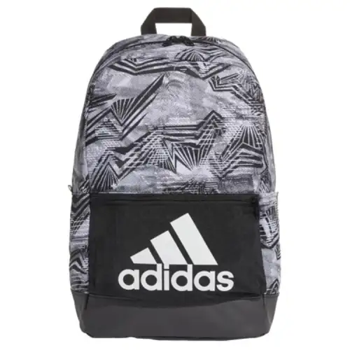 Adidas Classic Polyester Backpack Regular Unisex Black White