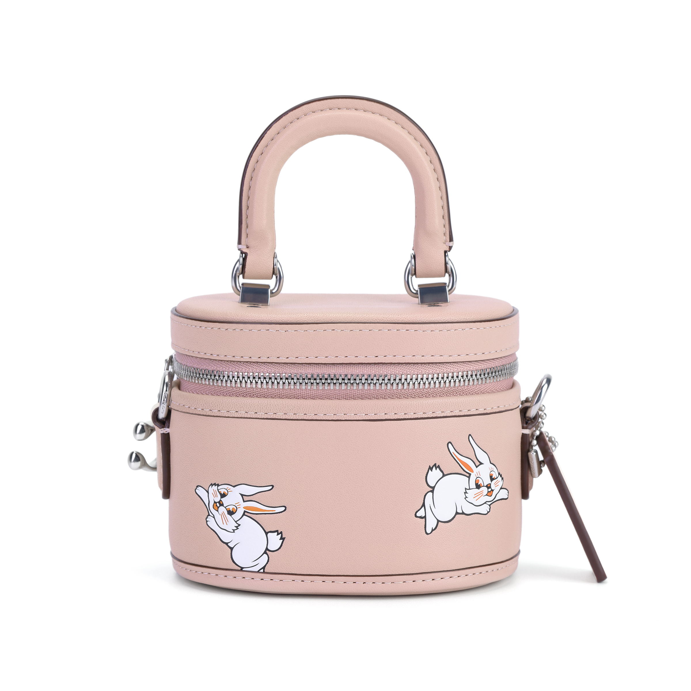 Женская сумка COACH x Trail 12 (розовая)