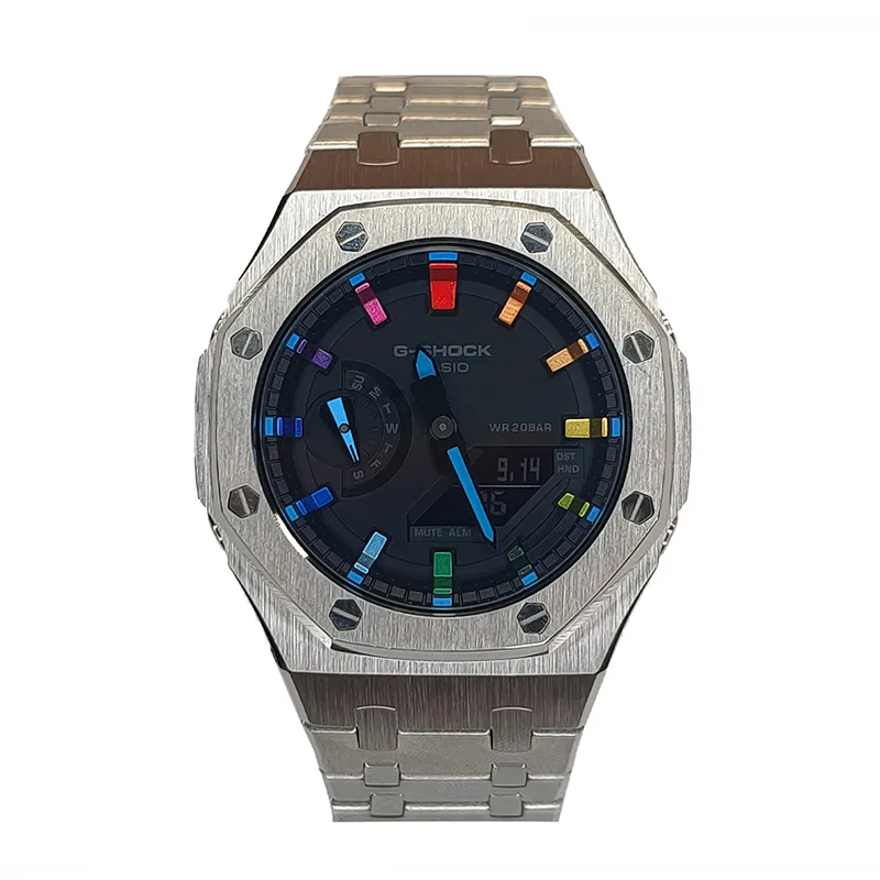 CASIO Men Liquid Crystal/Analog Dual Display Series Black Watch