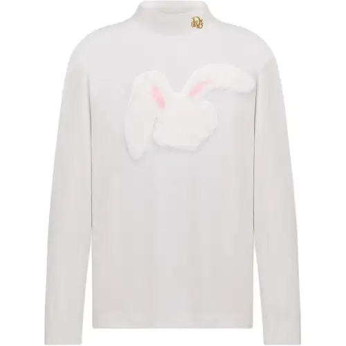 DIOR X Erl Relaxed Fit Long Sleeved T Shirt
