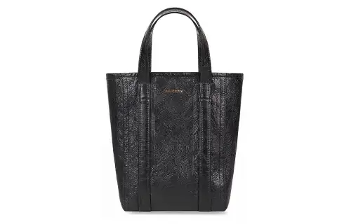 Balenciaga Barbes Sheepskin Tote Bag, Shopping Bag, Handbag, Crossbody Bag Small Women's Black