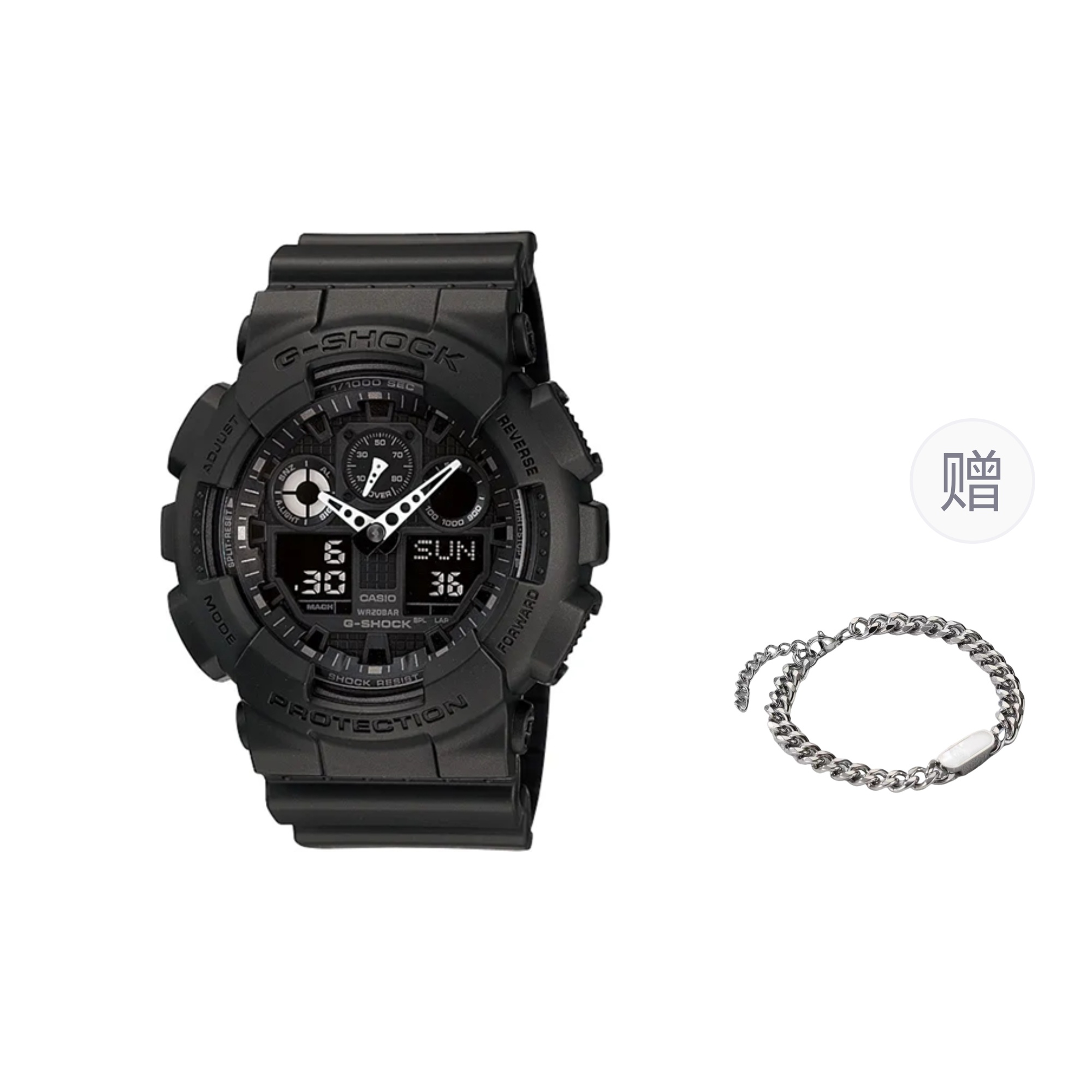Мужские часы G-SHOCK Кварцевые (черные)