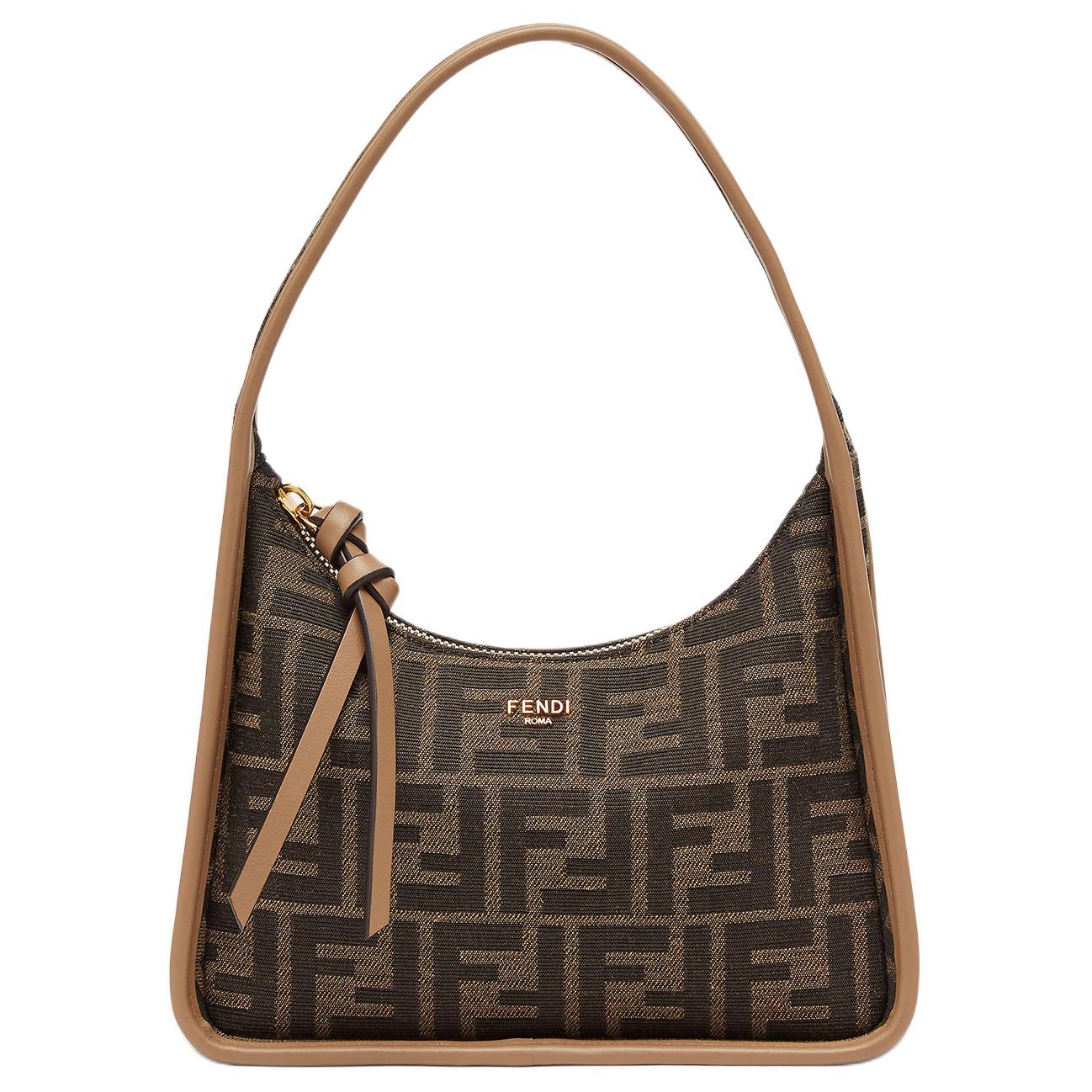 Женская сумка Fendi Fendessence (коричневая)