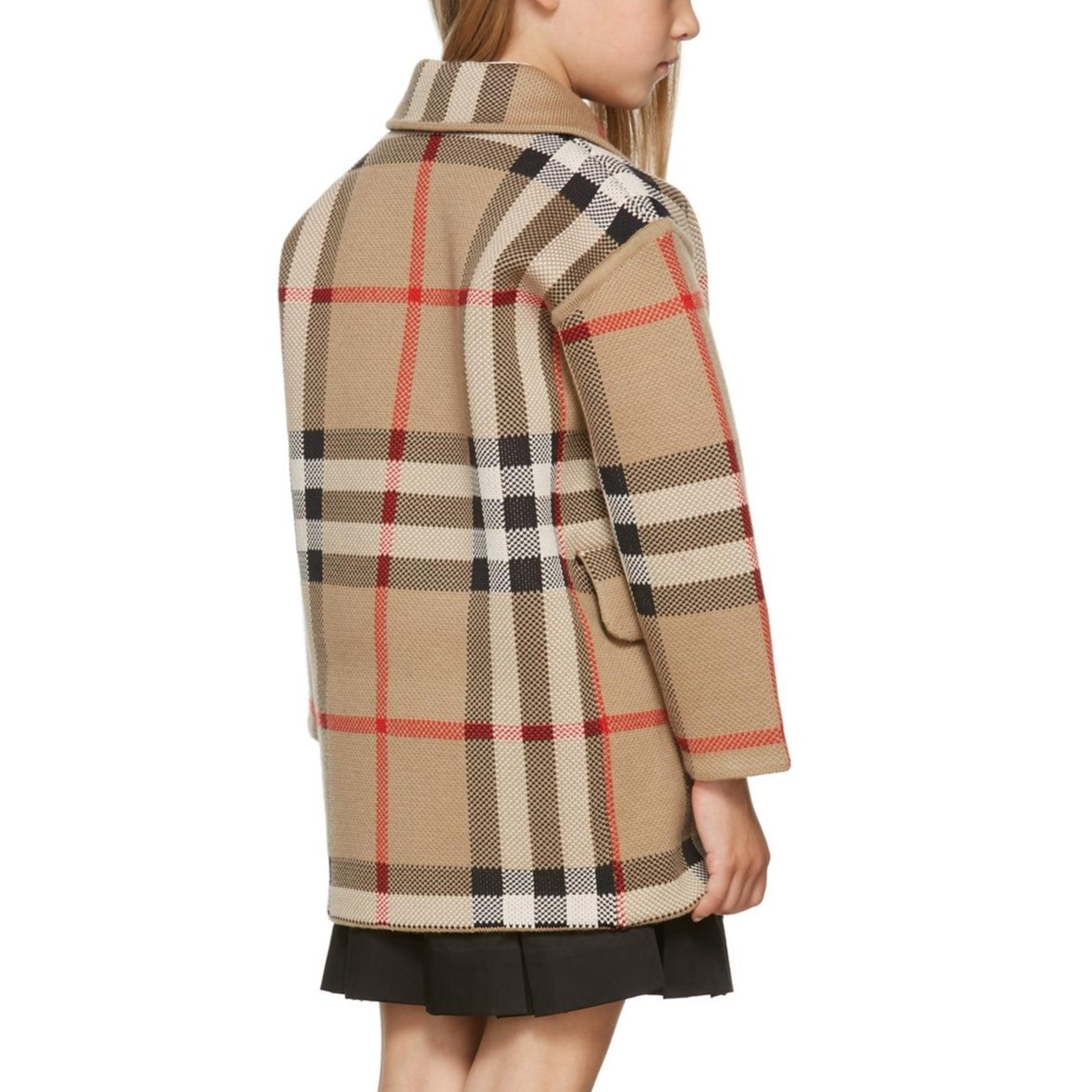 Пальто Burberry (бежевое) — фото 4