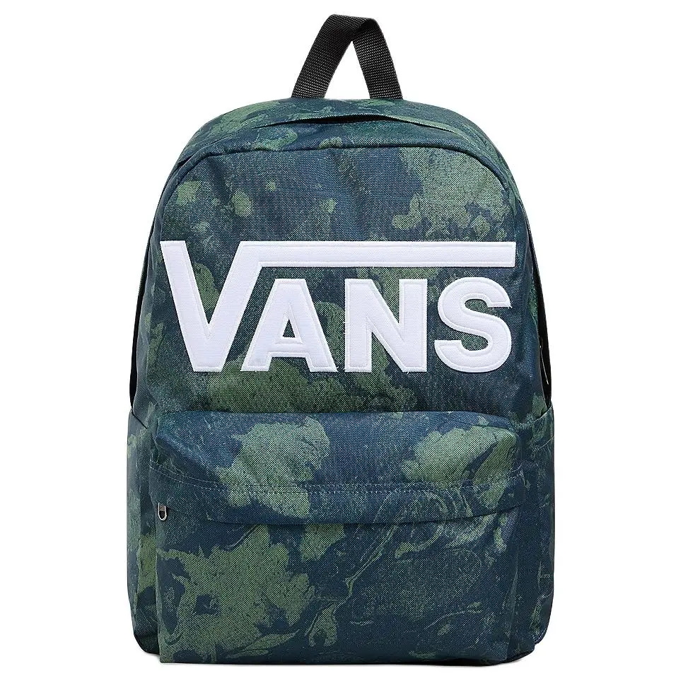 Vans Polyester Backpack Unisex Blue Green