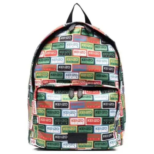 KENZO Polyester Backpack Men's Multicolor