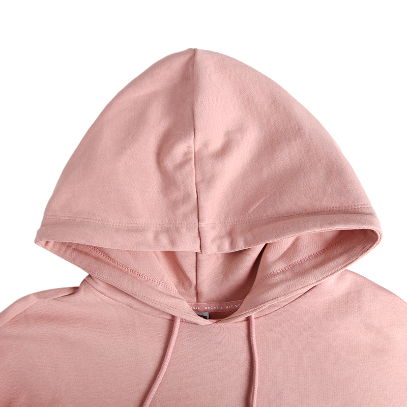 Женское платье PUMA Classics Hooded Longsleeve Dress (розовый) — фото 2