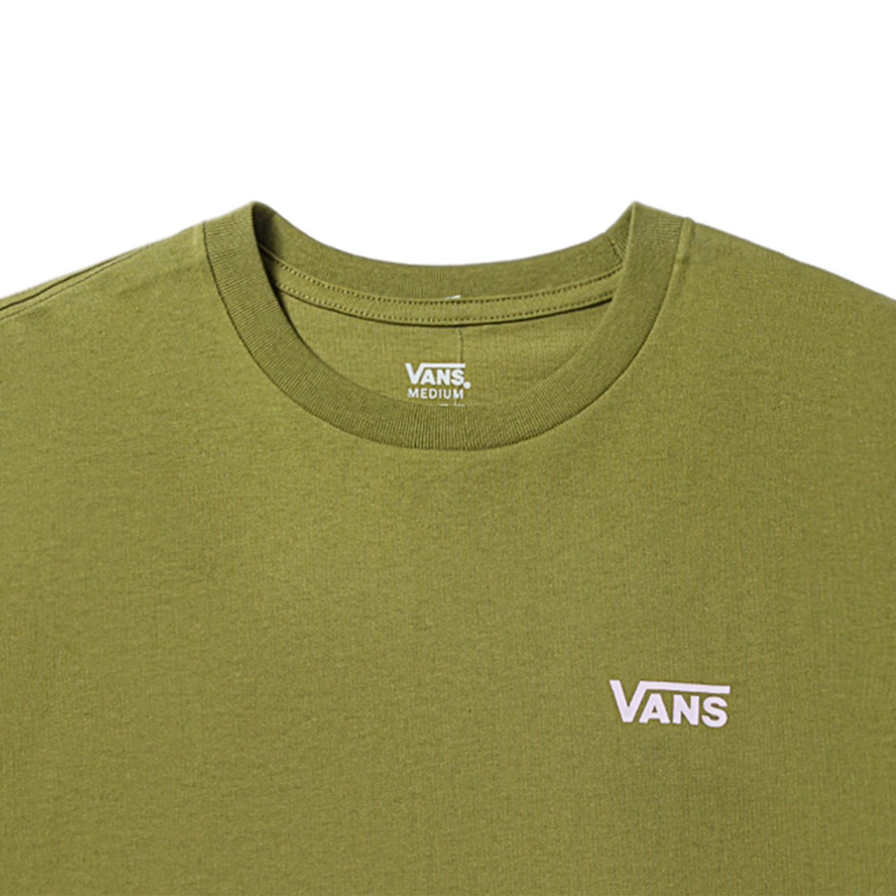 Женская футболка Vans T (зеленая) — фото 3