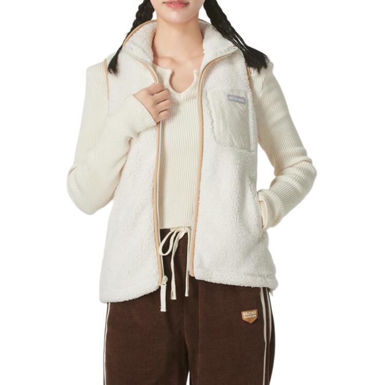 Columbia Casual Outdoor Fleece Clothing Women’s Ecru