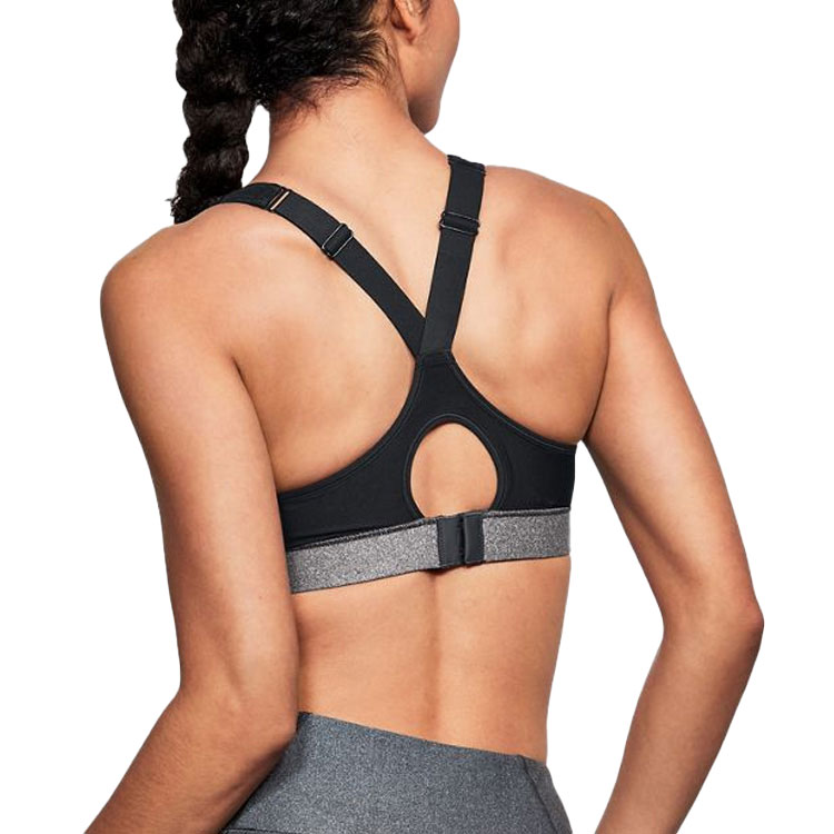 Under Armour HeatGear Sports Underwear Women’s Carbon Heather Light Gray Moderate