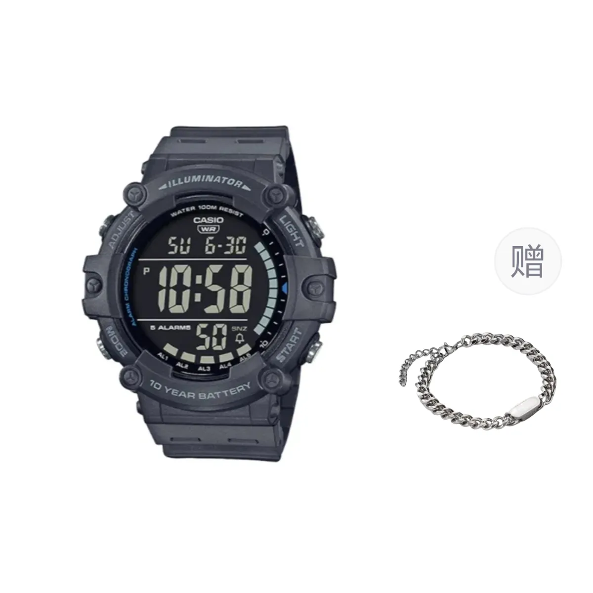 CASIO Men Black Watch