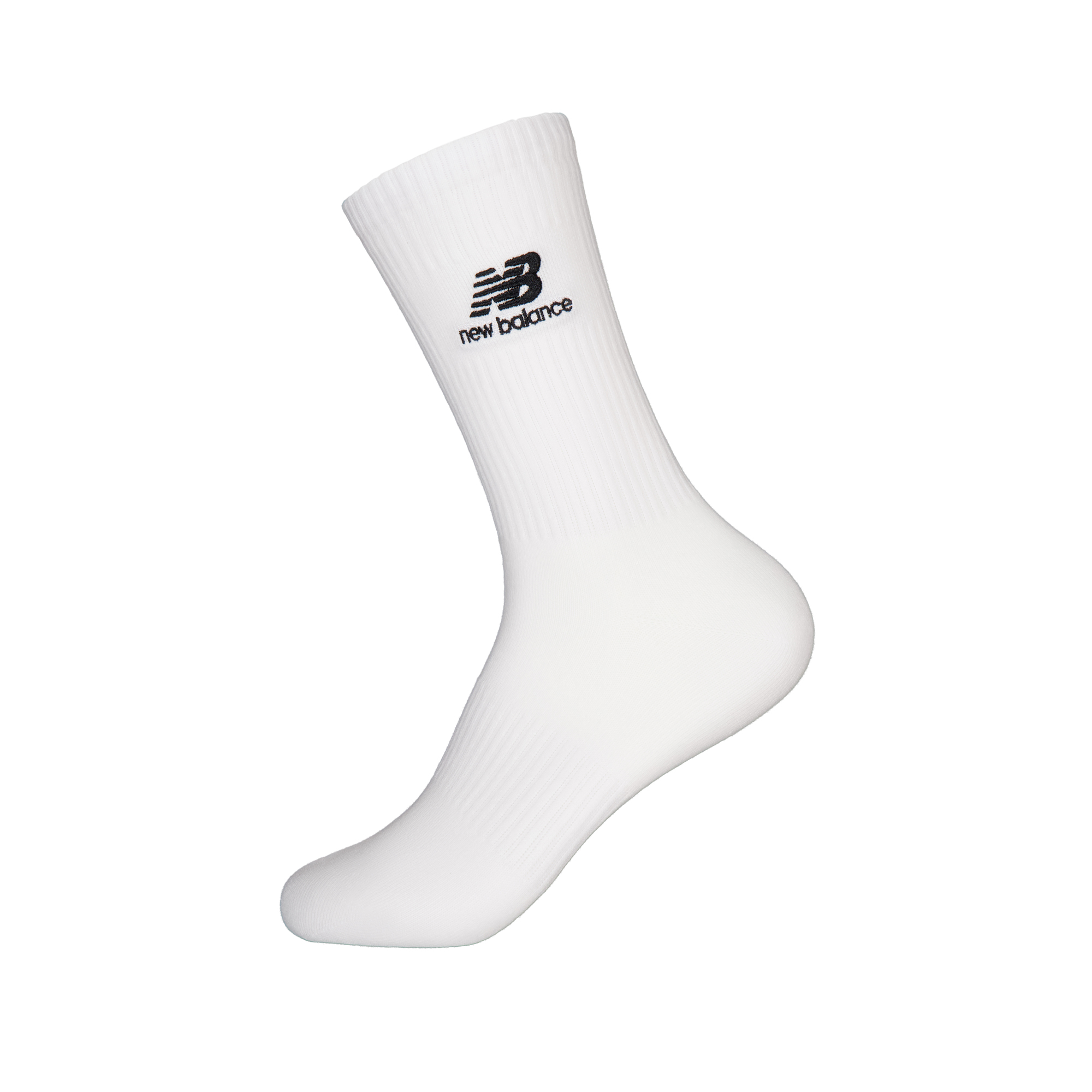 New Balance Crew Socks Unisex 1 Pack White