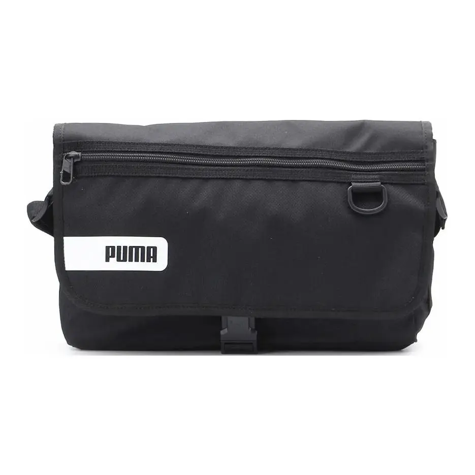PUMA Fabric Messenger Bag, Shoulder Bag Regular Unisex Black